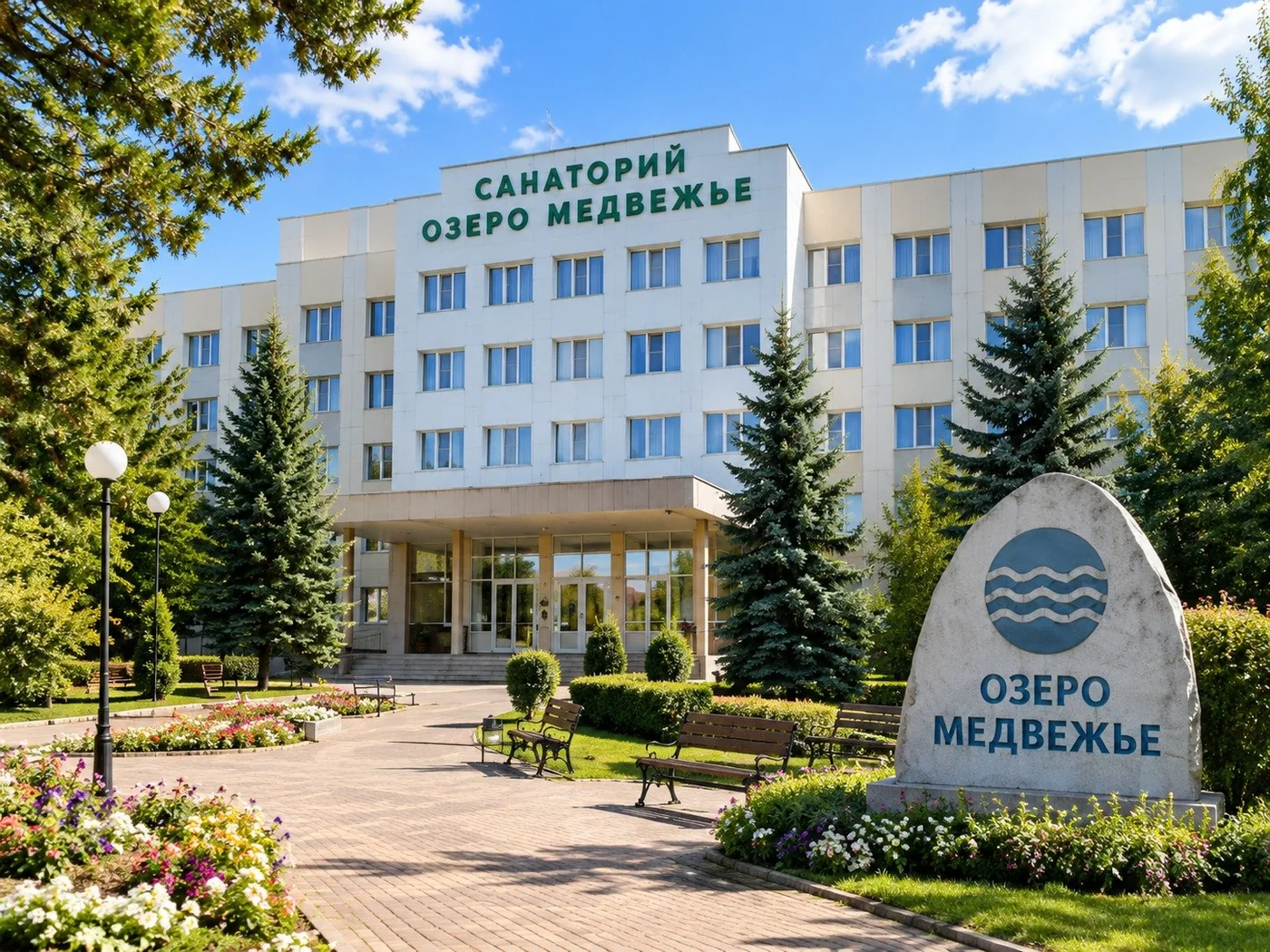 Санаторий Озеро Медвежье — главный корпус
